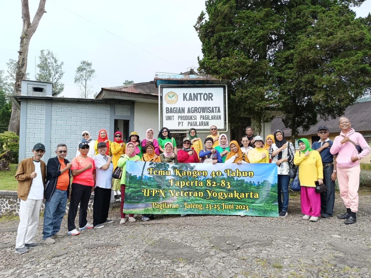 Temu Kangen 40 Tahun Alumni Fakultas Pertanian 82-83 UPN “Veteran” Yogyakarta