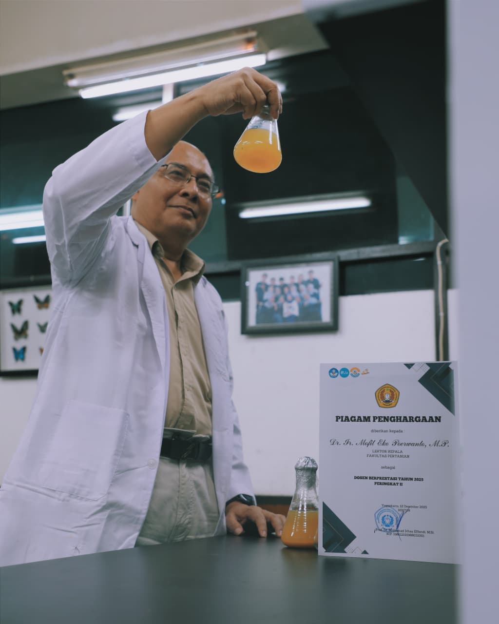 Dosen dan Tendik Fakultas Pertanian UPN “Veteran” Yogyakarta Raih Penghargaan pada Dies Natalis ke-67