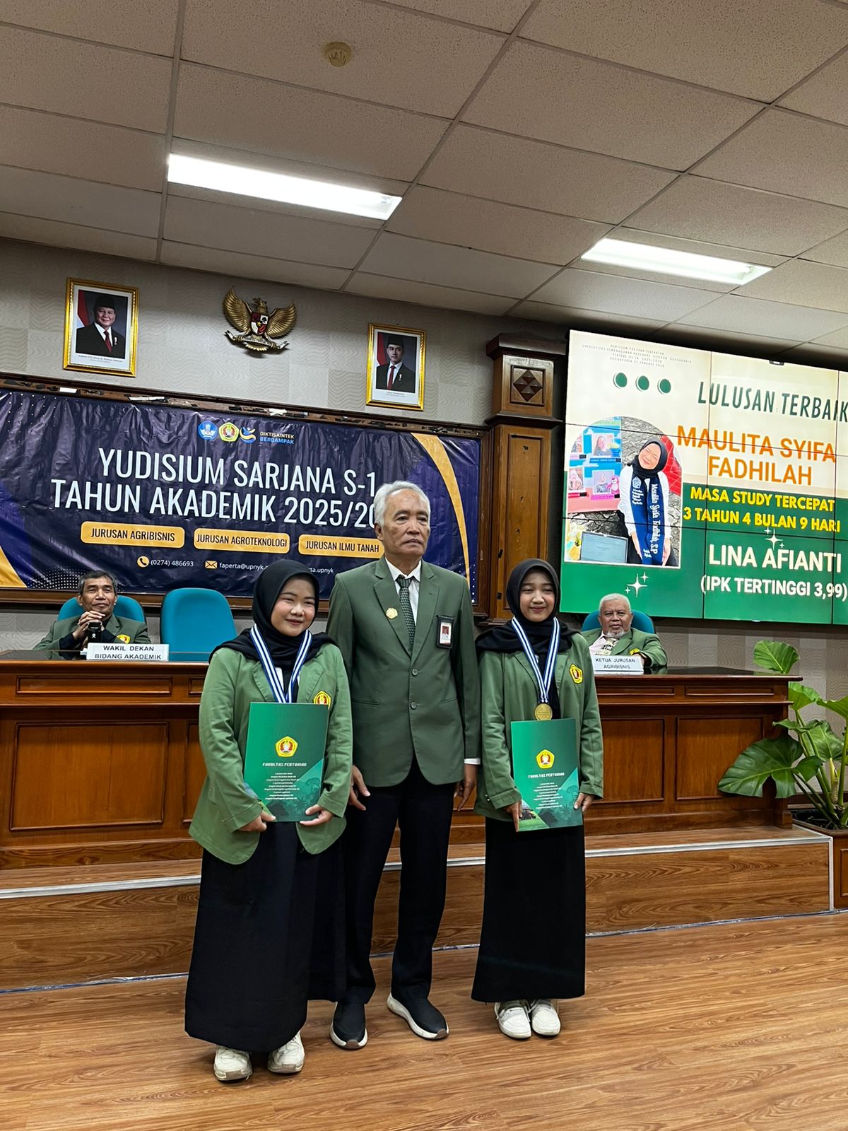 Fakultas Pertanian Selenggarakan Yudisium Periode III TA 2025/2026