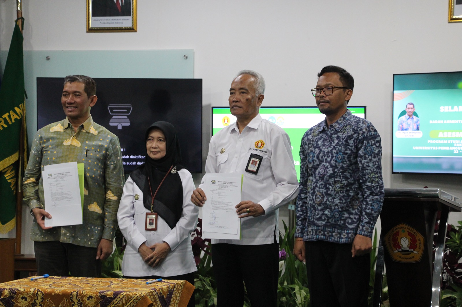 Menuju Akreditasi Unggul, Magister Agribisnis UPNVY Jalani Visitasi BAN-PT