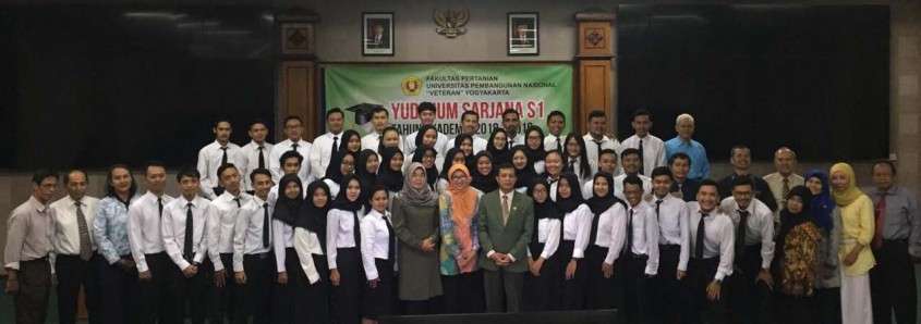 Yudisium Sarjana Pertanian Periode III 11 April 2019