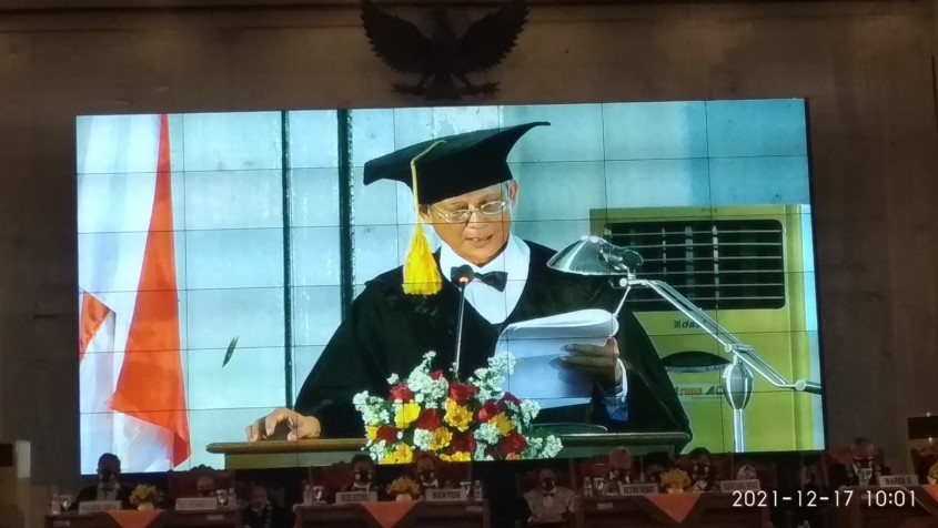 Prof. Dr. Ir. Muh. Nurcholis M.Agr, dikukuhkan sbg Guru Besar Ilmu Tanah UPNYK