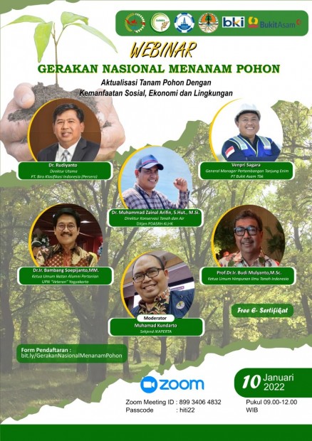 IKAPERTA UPNVY  Mendukung Gerakan Nasional Menanam Pohon