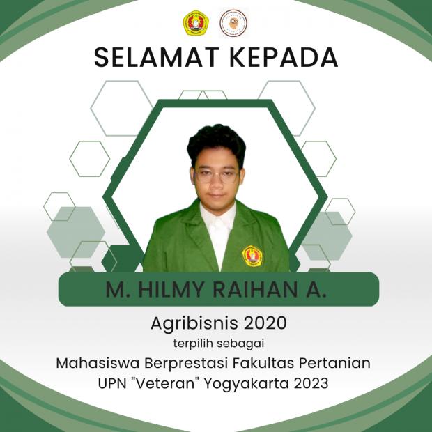 Mahasiswa Berprestasi Fakultas Pertanian Tahun 2023