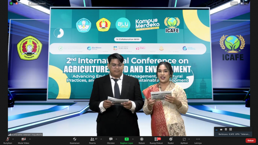 Fakultas Pertanian UPNVY Gelar  International Conference on Agriculture, Food, and Environment 