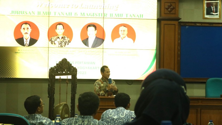 Launching Jurusan Ilmu Tanah dan Program Studi Ilmu Tanah, Program Magister FP UPN Yogyakarta 