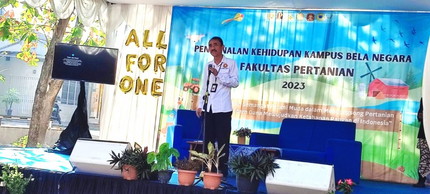 Fakultas Pertanian Memberikan Pembekalan pada lebih dari 500 Mahasiswa Baru untuk 5 Prodi