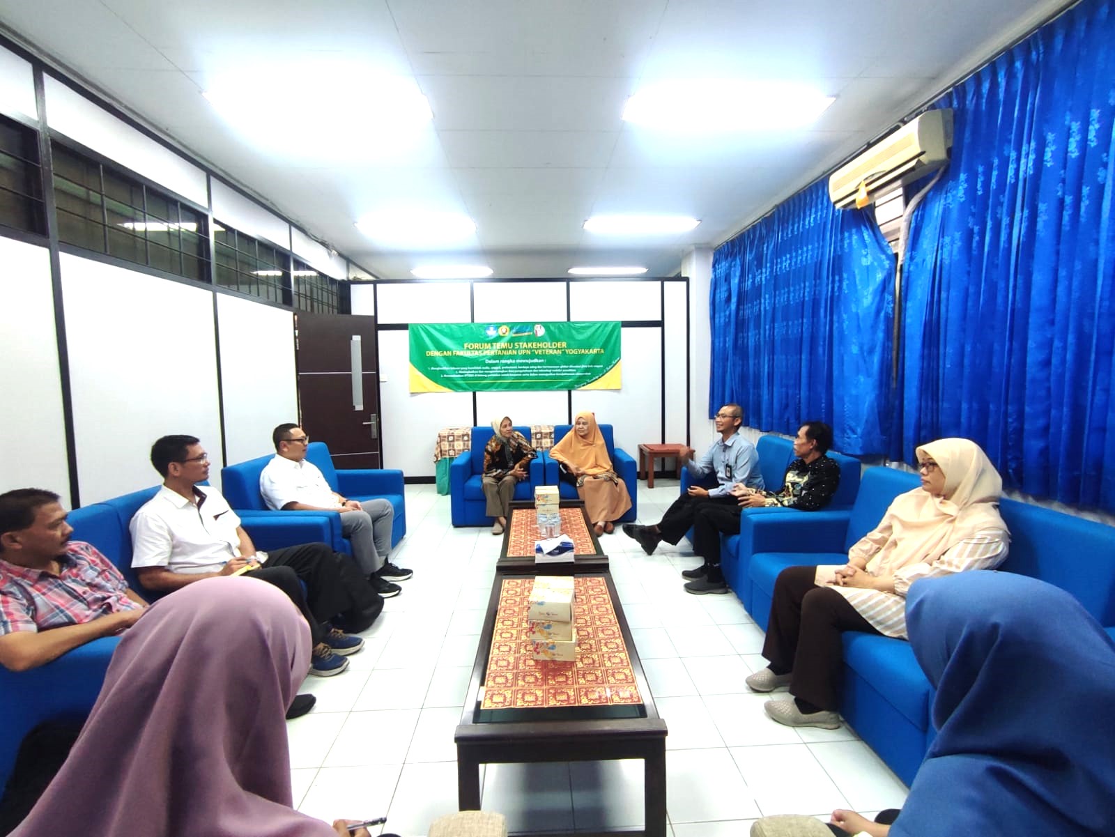 Kunjungan Staff Pendaftaran Varietas Tanaman (PVT) Kementan ke FP UPN VY sekaligus perintisan Kerjasama