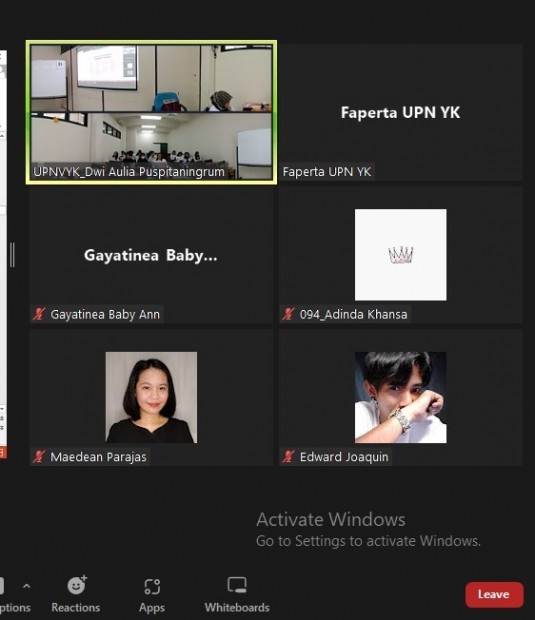 Program Kredit Transfer Internasional Fakultas Pertanian diikuti 84 mahasiswa internasional