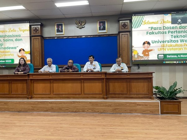 UPN “Veteran” Yogyakarta dan Universitas Warmadewa Perkuat Kerja Sama di Bidang Pertanian