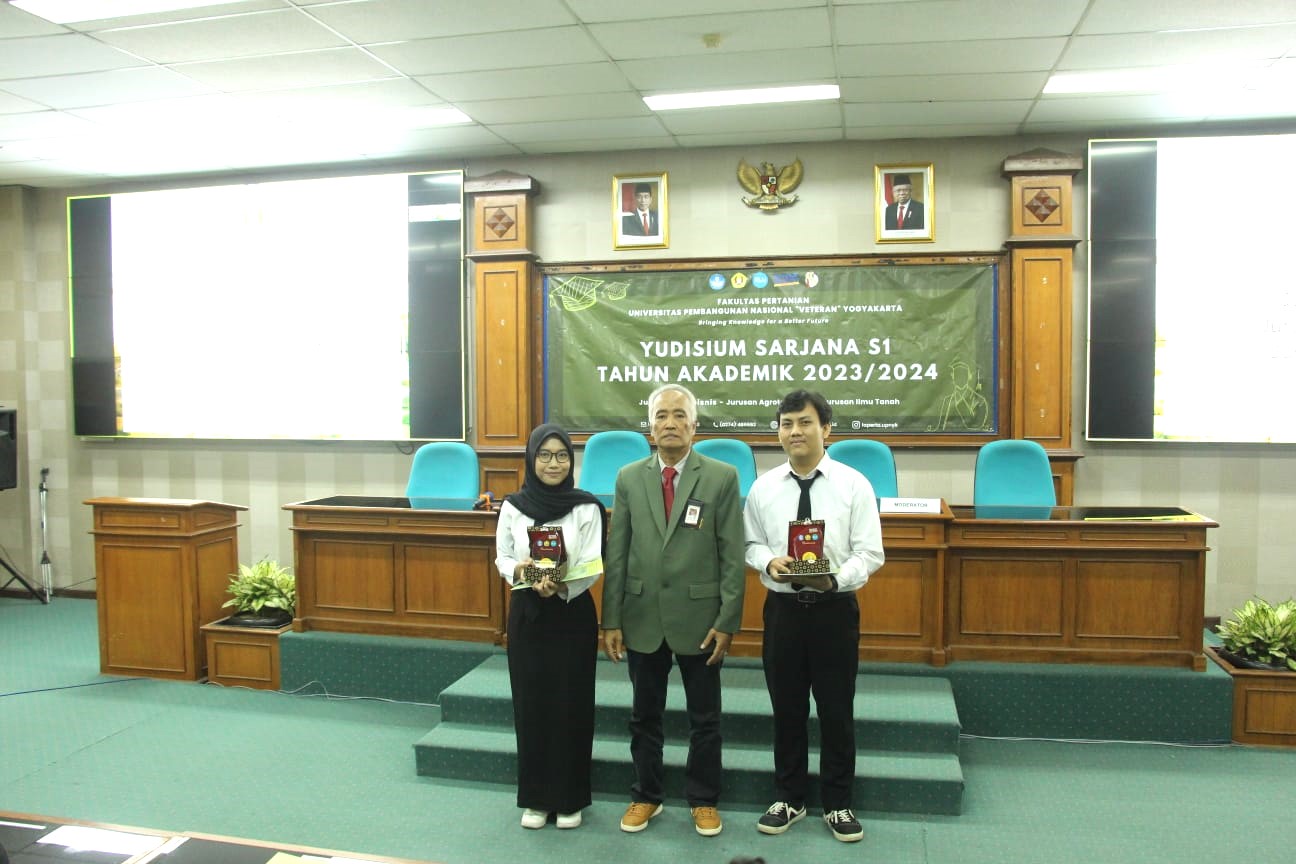 Pembekalan Lulusan dan Prosesi Yudisium Sarjana Pertanian UPNVY Periode III TA 2023/2024 diikuti 83 peserta