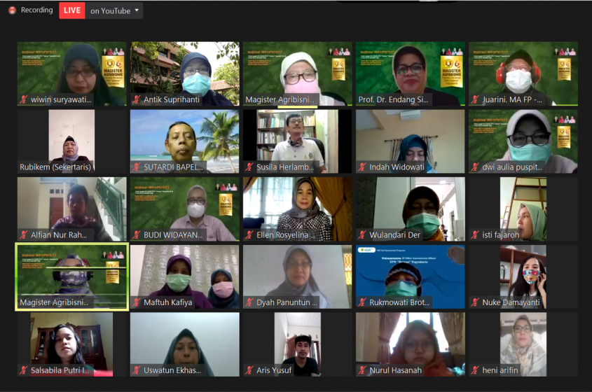 Webinar MA (Dies UPN) | Fakultas Pertanian UPN "VETERAN" Yogyakarta