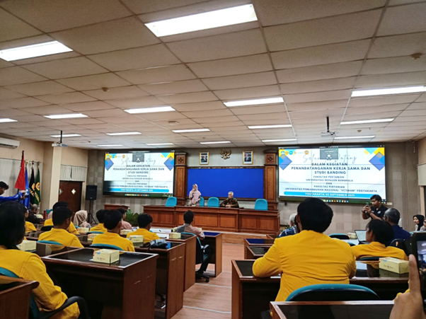 Signing of Cooperation Agreement and Comparative Study between UPN “Veteran” Yogyakarta and Universitas Dehasen Bengkulu
